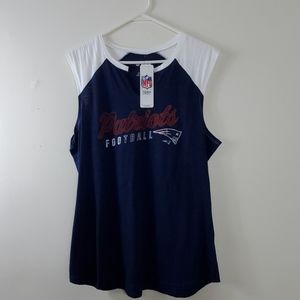 New England Patriots Majestic Tank Size XXL  NWT
